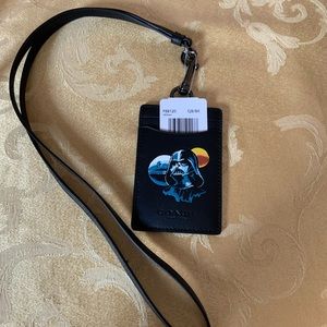 Coach Star Wars Lanyard with Darth Vader BNWT